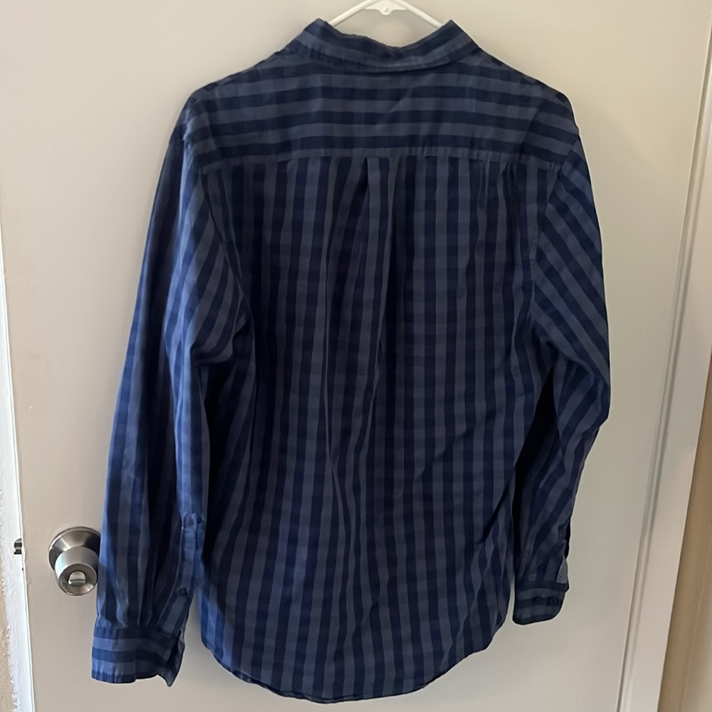 Mens U.S. Polo Assn.® Button Down Woven Shirt - - Picture 6 of 6
